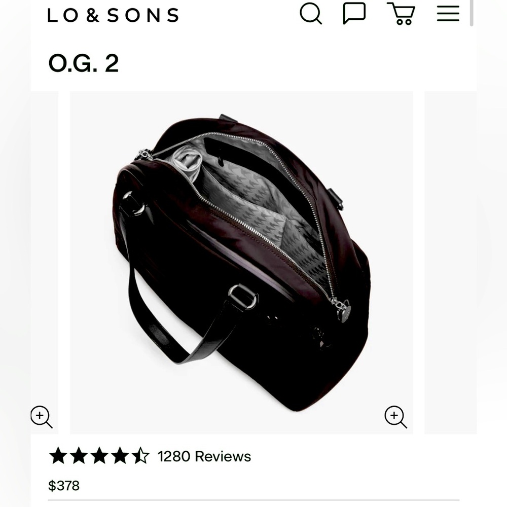 OG 2 Lo & Sons Travel Bag